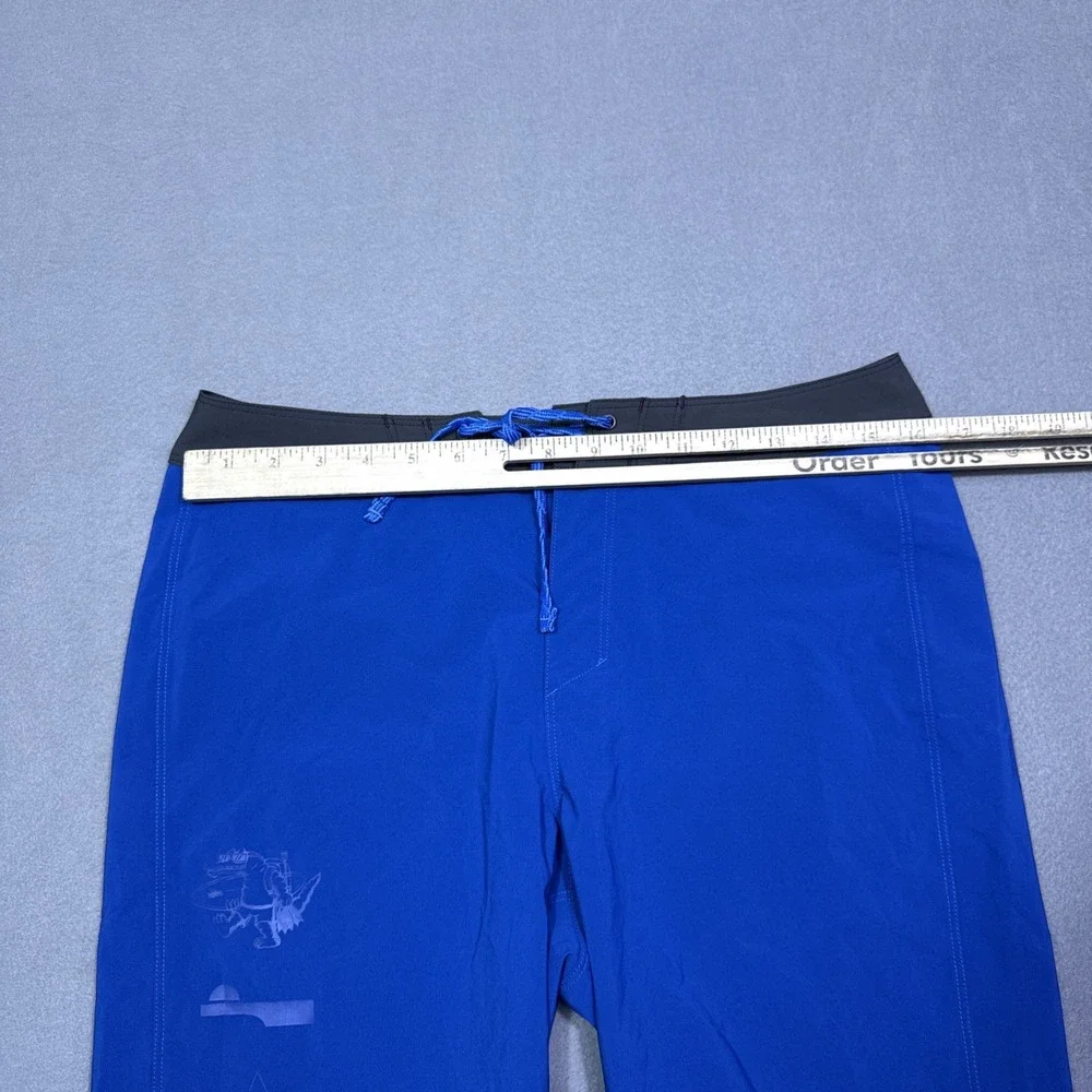 Patagonia Hydro Series Boardshorts Mens 30 Blue Stretch Surf Swim Trunks Beach
